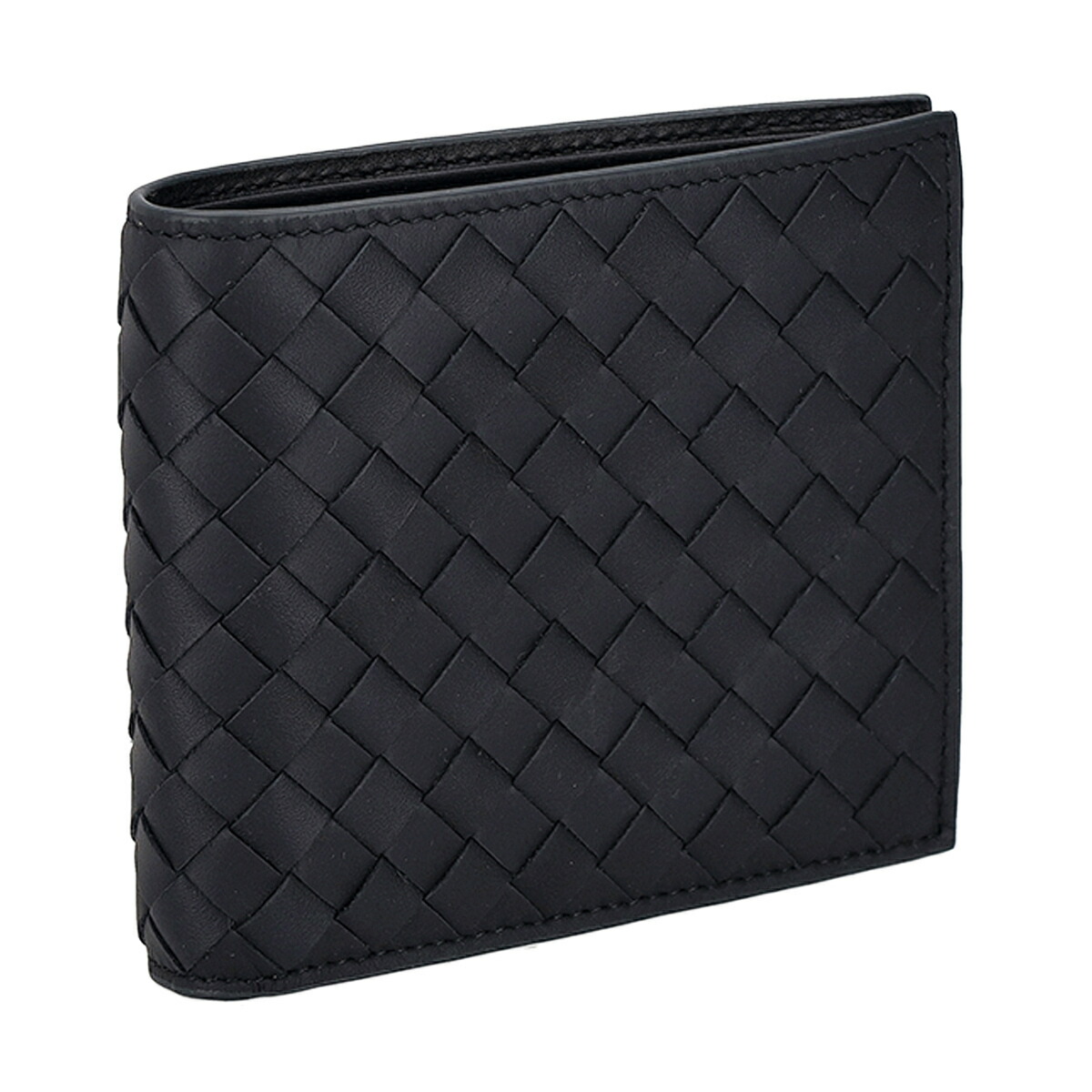 ボッテガヴェネタ BOTTEGA VENETA 紙入れ 二つ折り紙入れ 折りたたみ紙入れ 御釣り入れなし イントレチャート 113993-V47W1 4246 メンズ 米国海軍