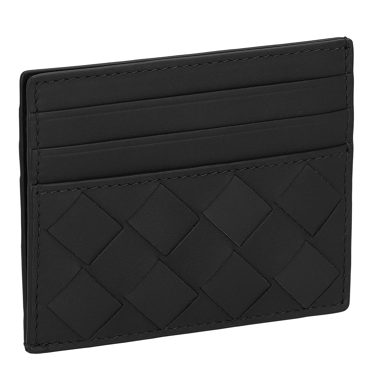 ボッテガヴェネタ BOTTEGA VENETA 歌留多入れもの か細い 名刺入れ イントレチャート 607361 V3US3 8966 レディース メンズ ユニ一発やる 黒いこと 財布・ケース-バッグ・小物・ブランド雑貨-名刺入れ