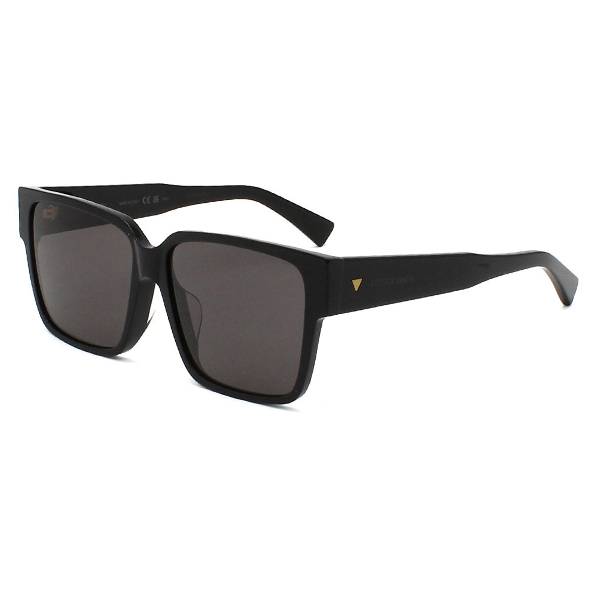ボッテガヴェネタ BOTTEGA VENETA サングラス アジアンフィット UVカット アイウェア スクエア BV1287SA-001 メンズ レディース ユニセックス ブラック+グレー