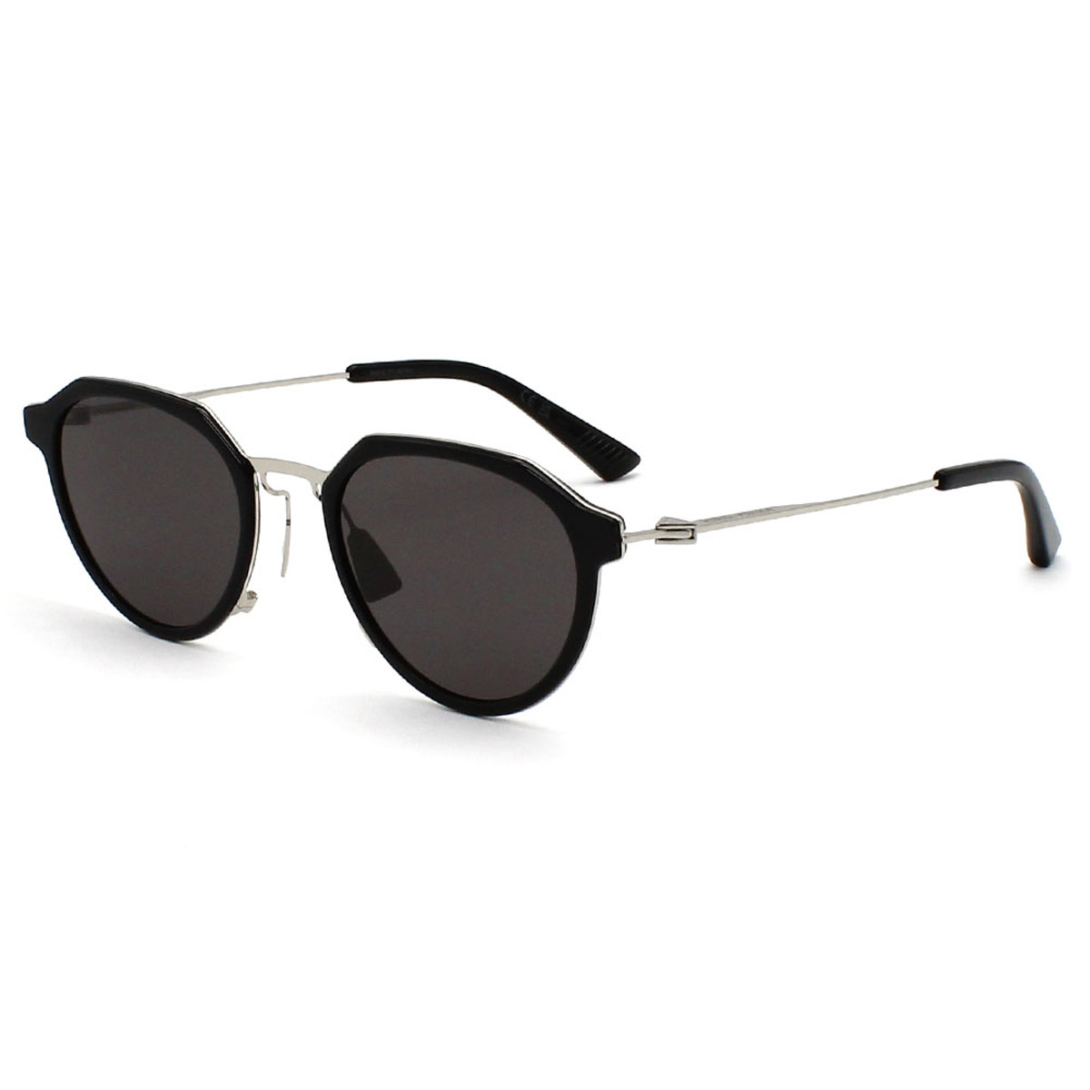 ボッテガヴェネタ BOTTEGA VENETA サングラス ノーズパット UVカット アイウェア クラウンパント BV1331S-001 メンズ レディース ユニセックス ブラック+シルバー+グレー