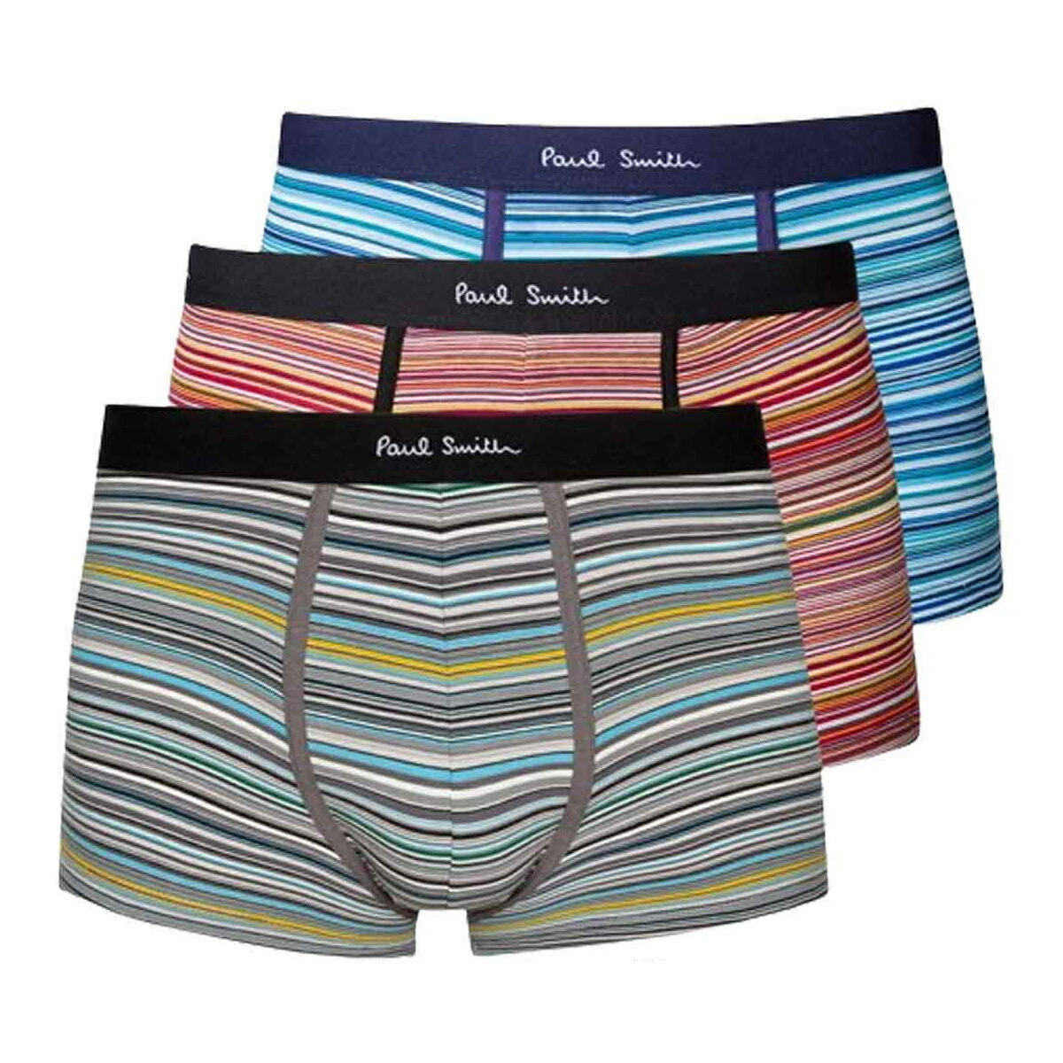 ポールスミス Paul Smith ボクサーパンツ 前閉じ 3枚セット お買得パック 下着 M1A-914-M3PKP 01A メンズ マルチカラー｜Salada Bowl-おしゃれブランド通販