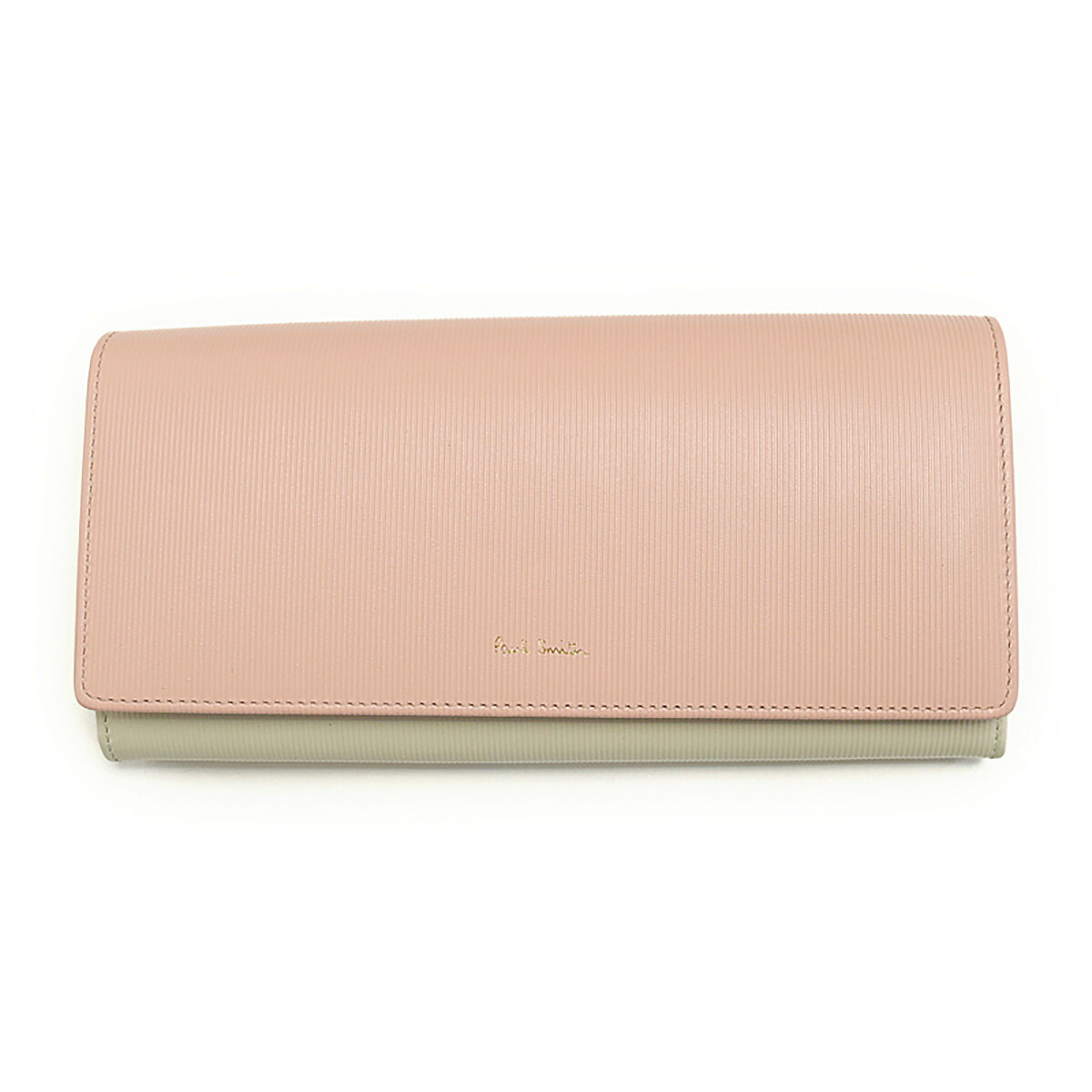 極点スミス Paul Smith 紙入れ 長紙入れ 下げ翼式長紙入れ かぶせ 御釣り入れ付き添い人 WPXA 4608 W748 レディース ともし火サクラ色