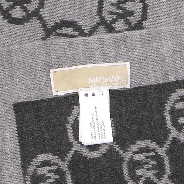 michael kors scarf womens grey