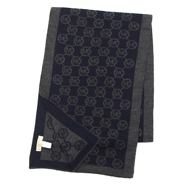 michael kors scarf navy