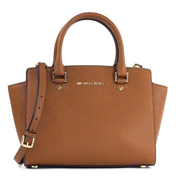 mk brown handbag