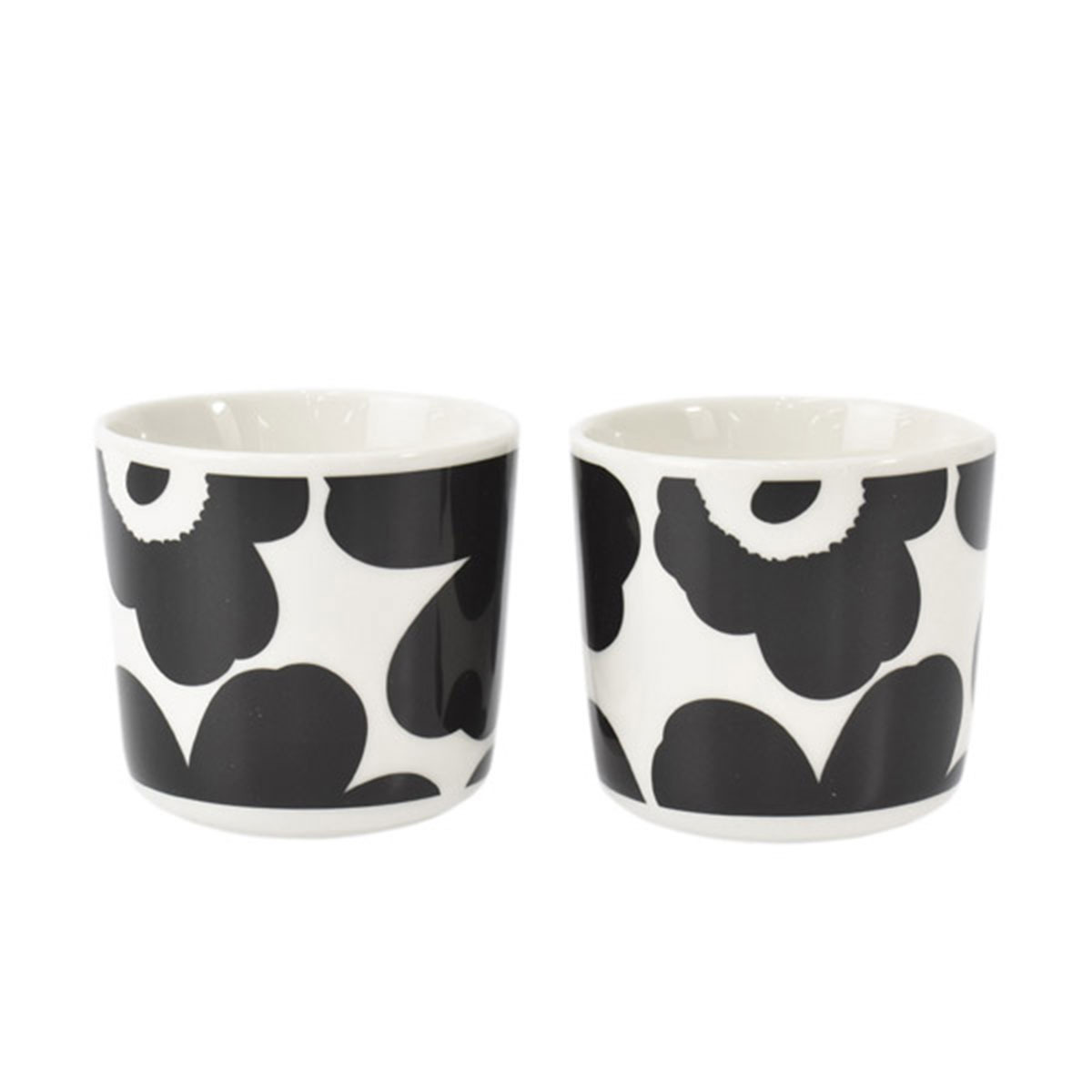 マリメッコ marimekko 優勝杯 水呑み 珈琲優勝杯 2個仕掛ける 070637 190 Oiva オイヴァ COFFEE CUP 2DL WITHOUT HANDLE 2 UNIKKO 白いこと+黒いこと 北欧