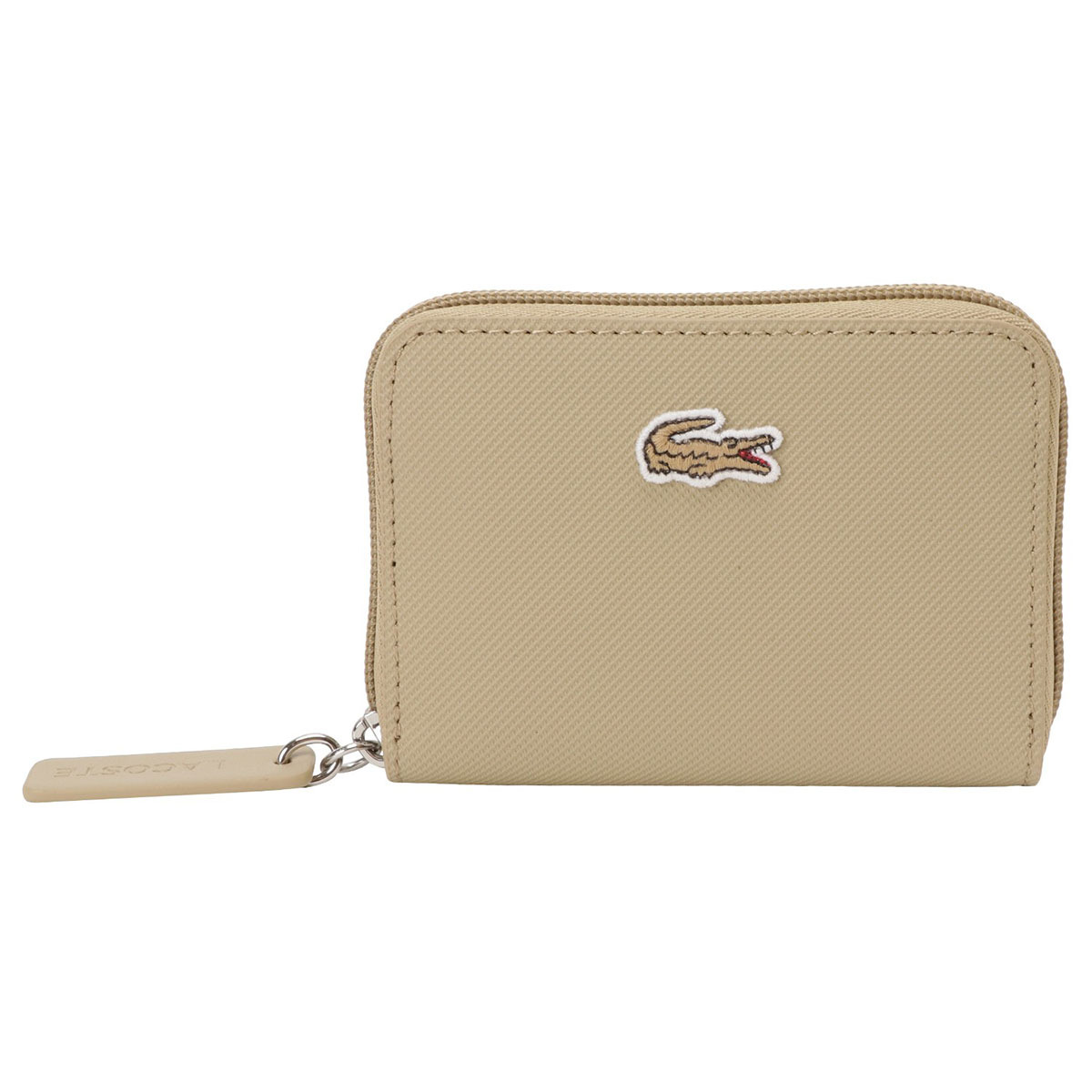 完売品☆ラコステ☆ケース☆カードケース☆L型ファスナー☆ベージュ☆ワニ 楽天市場】ラコステ LACOSTE 財布 メンズ 小銭入れ ラウンドファスナー