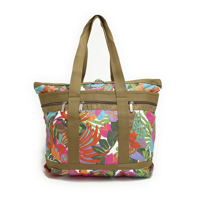 Salada Bowl Reply port case tote bag LeSportsac 7005 D414 MEDIUM TRAVEL TOTE medium travel tote
