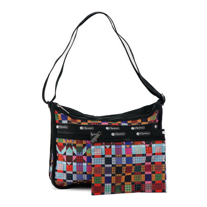 A Bag Is New At Reply Port Case Lesportsac Shoulder Deluxe Everyday 7507 F029 Candy Vision Multicolored Bias A Bag Is New At Reply Port Case Lesportsac Shoulder Deluxe Everyday 7507 F029 Candy Vision Multicolored Bias