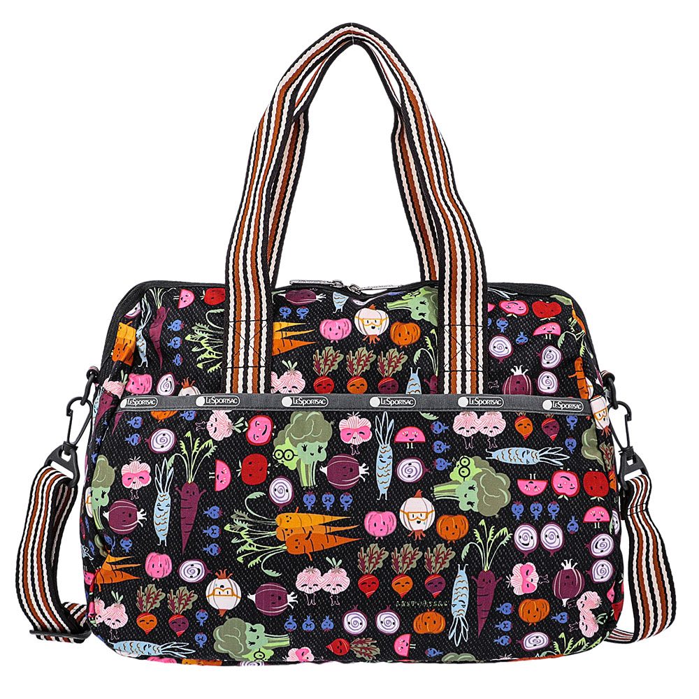 New限定品 レスポートサック Lesportsac バッグ ショルダーバッグ ボストンバッグ 3356 E131 Harper Bag ハーパーバッグ Little Sprouts マルチカラー Salada Bowl ブランド通販 想像を超えての Tufoe Edu Np