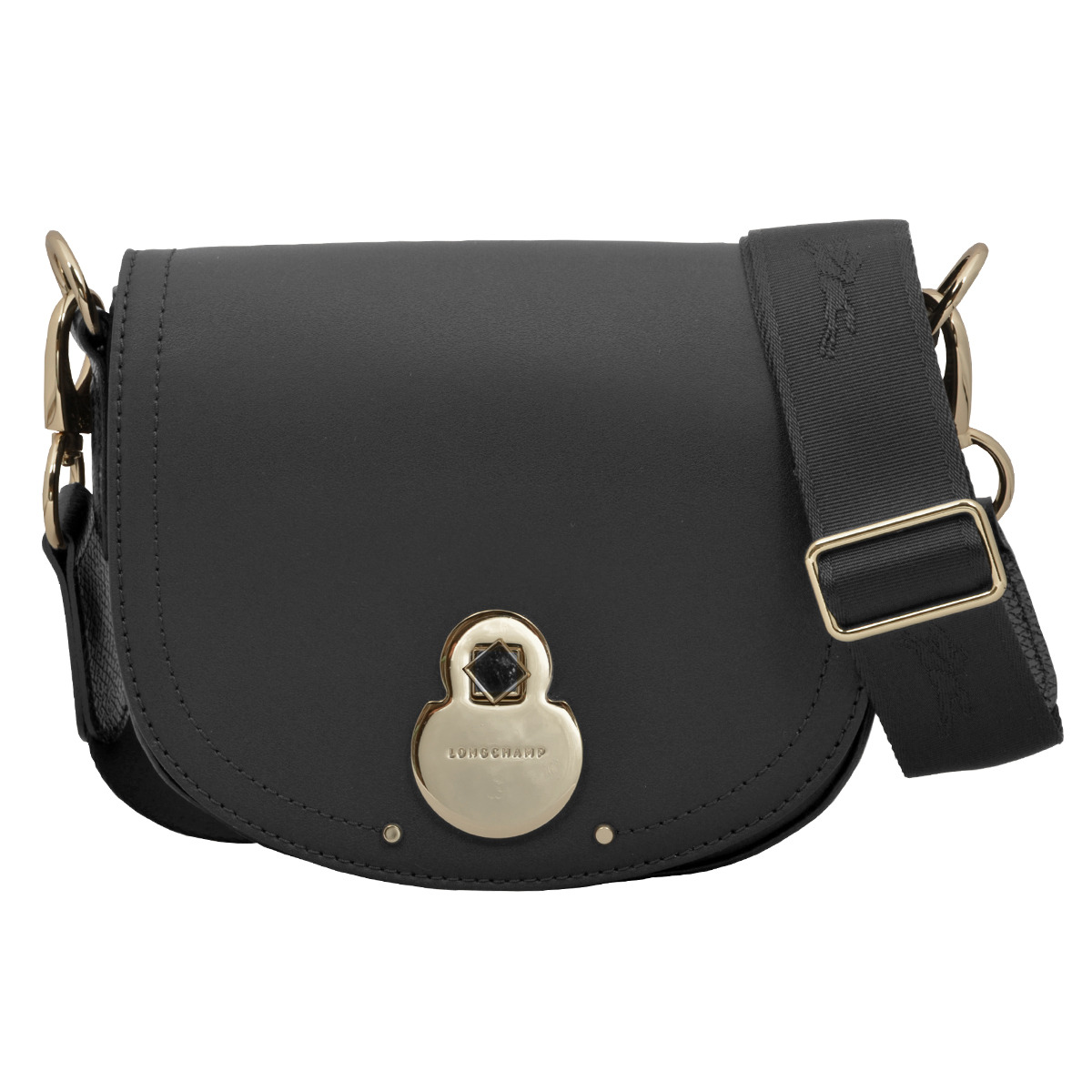 ロンシャン LONGCHAMP バッグ ショルダーバッグ 斜め掛けバッグ L1395 HNA 001 CAVALCADE キャヴァルケイド BLACK ブラック｜Salada Bowl-おしゃれブランド通販 35,620円