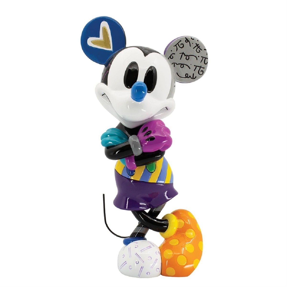 ロメロ ブリット Romero Britto ウォルトディズニー バイ ブリット Disney by Britto ミッキーマウス ビッグ図形 飾りつけ 図形 あやつり人形 6019018 パディ 室内装飾