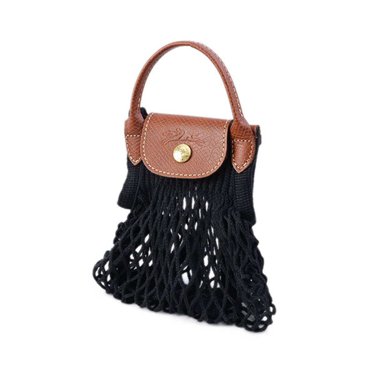 楽天市場】ロンシャン LONGCHAMP コットンメッシュバッグ 斜