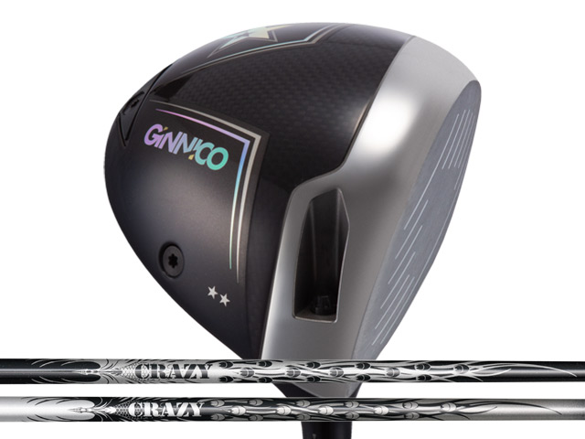 GINNICO (ジニコ) MODEL02C １番ウッド CRAZY 9 Dia/9 Pt立て坑 メンズクラブ-ゴルフ-クラブ