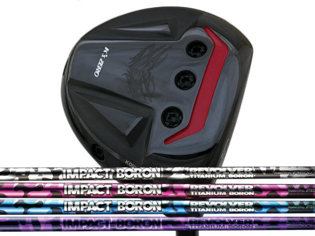 ZERO GOLF (ゼロゴルフ) KODO DRIVER460 Reve IMPACT BORON Revolverシャフト|ゴルファーズ・ガレージ・サムライ