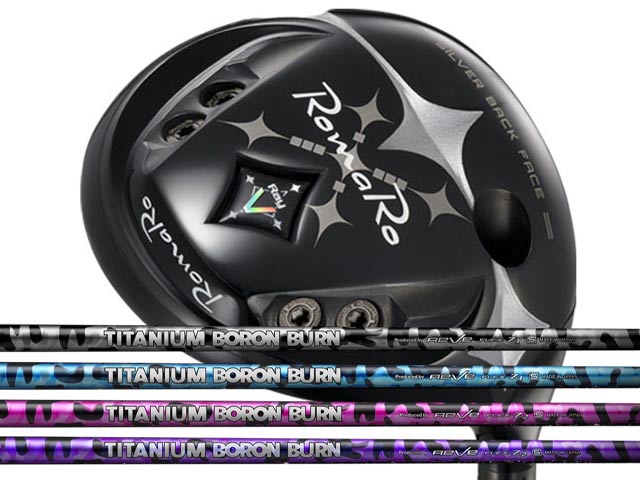 RomaRo (ロマロ) Ray V2 435 １番ウッド Reve TITANIUM BORON BURN立て坑 ゴルフ-クラブ-スポーツ・アウトドア