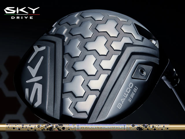 BALDO (バルド) SKY DRIVE VER.3 ドライバー　ワクチンコンポ GR38premiumシャフト