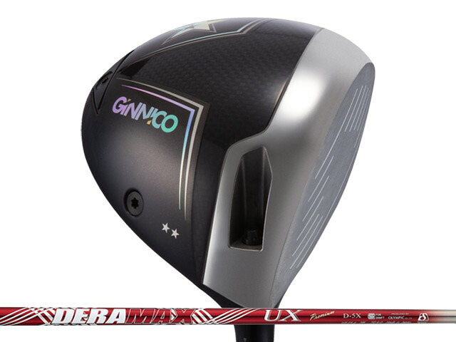 GINNICO (ジニコ) MODEL02C ドライバー DERAMAX UX Premiumシャフト