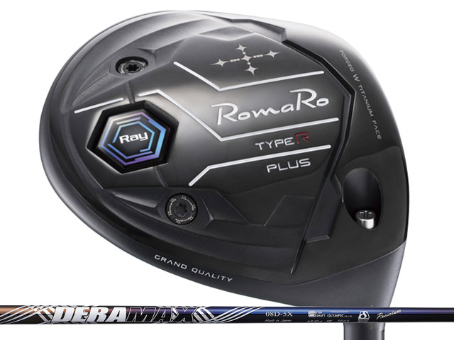 RomaRo (ロマロ) Ray TYPE R PLUS １番ウッド DERAMAX 08D Premium立て坑