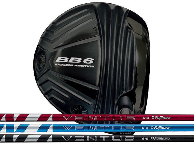 Progress (プログレス) BB6 ドライバー　24 VENTUS RED/BLUE/BLACKシャフト｜ゴルファーズ・ガレージ・サムライ