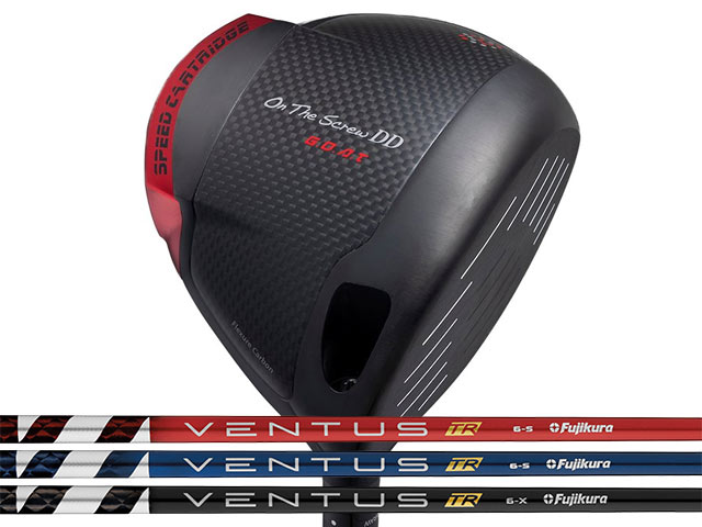 Muziik On The Screw DD G.O.A.T ドライバー　VENTUS TR RED/TR BLUE/TR BLACKシャフト