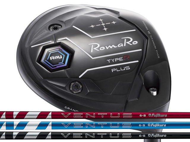 RomaRo (ロマロ) Ray TYPE R PLUS １番ウッド 24 VENTUS RED/BLUE/BLACK立て坑