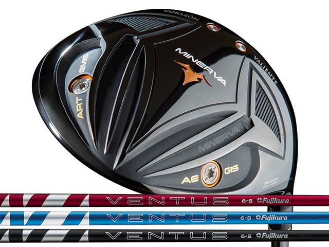 MINERVA VALIENTE ドライバー　24 VENTUS RED/BLUE/BLACKシャフト