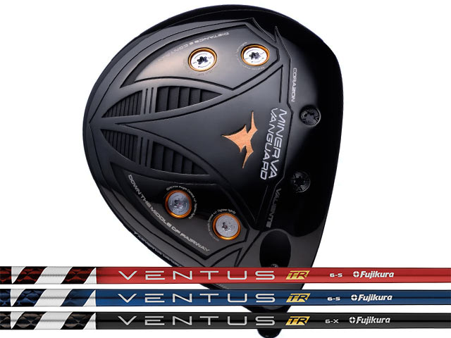MINERVA VANGUARD １番ウッド VENTUS TR RED/TR BLUE/TR BLACK立て坑