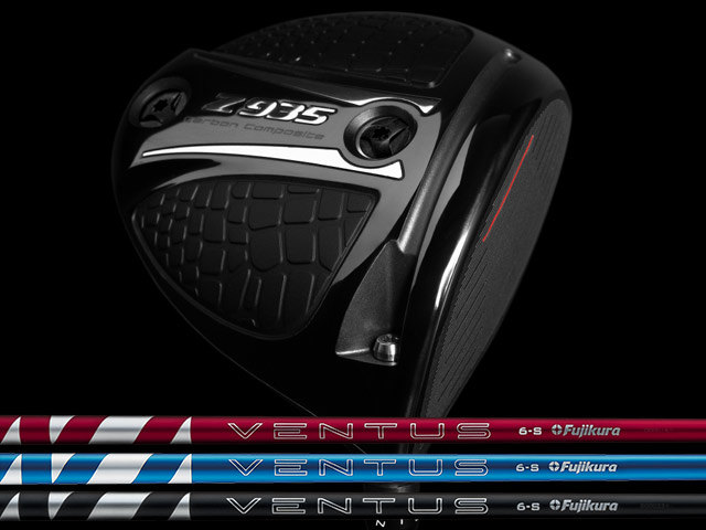 Zodia (ゾディア) Z935 １番ウッド 24 VENTUS RED/BLUE/BLACK立て坑