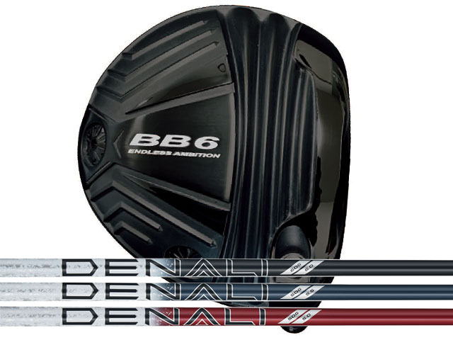 Progress (プログレス) BB6 ドライバー　PROJECT X DENALI BLACK/BLUE/REDシャフト