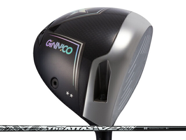 GINNICO (ジニコ) MODEL02C ドライバー　The ATTAS V2シャフト