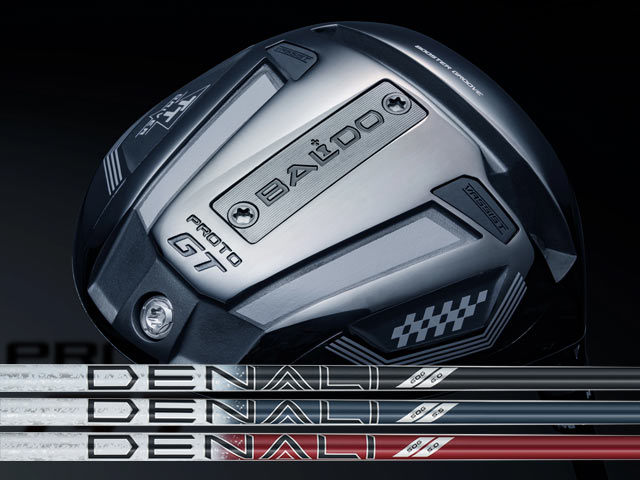BALDO (バルド) TT DRIVER GT PROTO 420 SHALLOW　PROJECT X DENALI BLACK/BLUE/REDシャフト