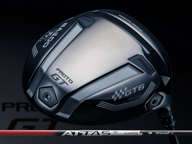 BALDO (バルド) TT DRIVER GT6 SHALLOW PROTO　ATTAS RX SUNRISE REDシャフト