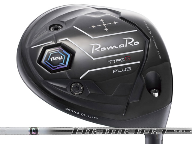 RomaRo (ロマロ) Ray TYPE R PLUS １番ウッド Diamana PD立て坑