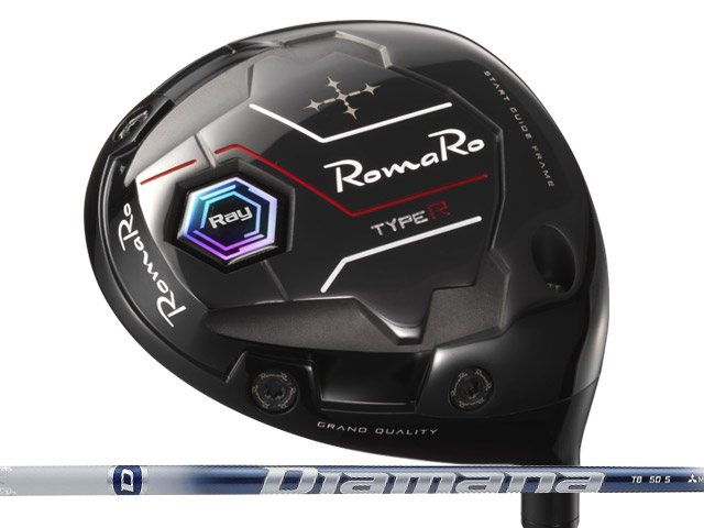 RomaRo (ロマロ) Ray TYPE R ドライバー　Diamana TBシャフト