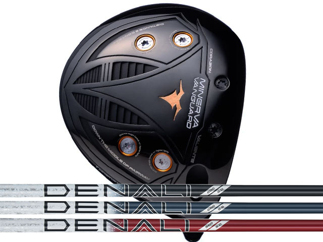 MINERVA VANGUARD ドライバー PROJECT X DENALI BLACK/BLUE/REDシャフト