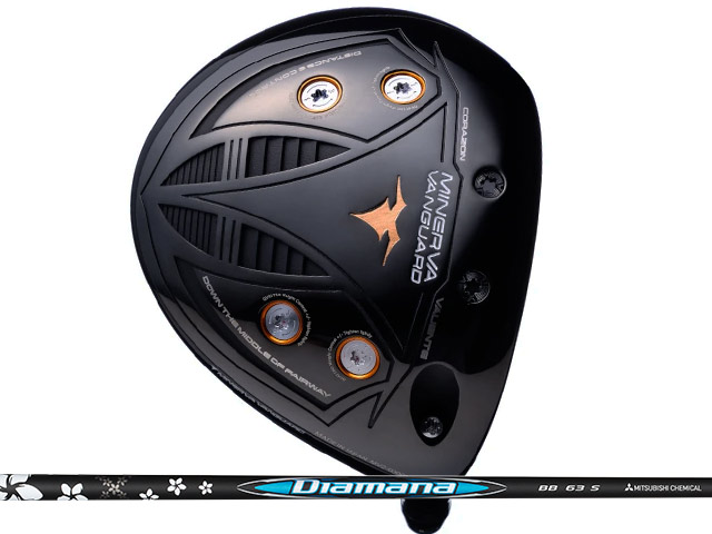 MINERVA VANGUARD １番ウッド Diamana BB立て坑