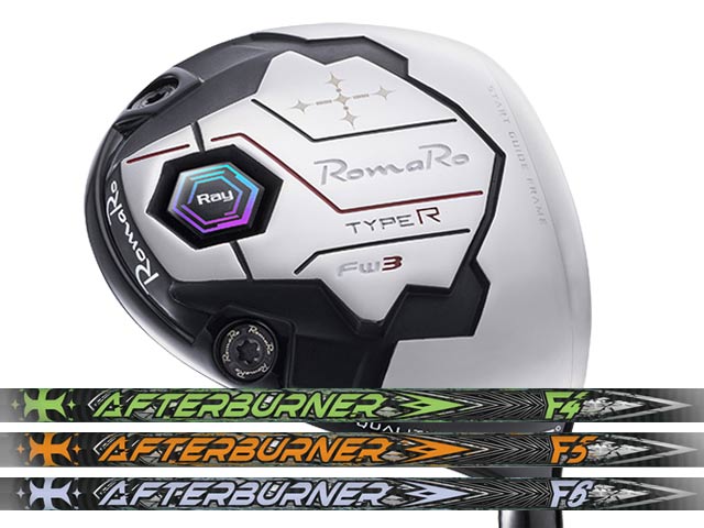 RomaRo (ロマロ) Ray TYPE R フェアウェイウッド　TRPX AFTER BURNER FWシャフト｜ゴルファーズ・ガレージ・サムライ