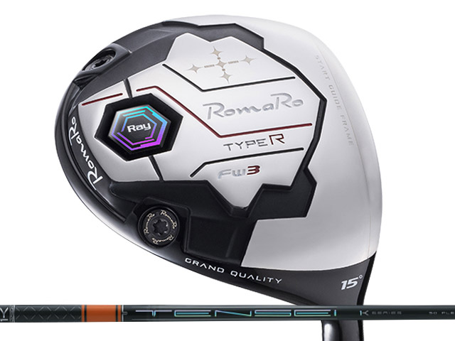 RomaRo (ロマロ) Ray TYPE R フェアウェイウッド TENSEI Pro Orange 1K矢がら