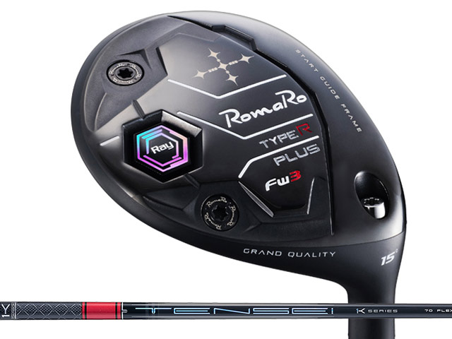 RomaRo (ロマロ) Ray TYPE R PLUS フェアウェイウッド　TENSEI Pro Red 1Kシャフト