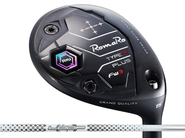 【楽天市場】RomaRo (ロマロ) Ray TYPE R PLUS フェアウェイウッド LOOP PROTOTYPE FW Fiveシャフト ...