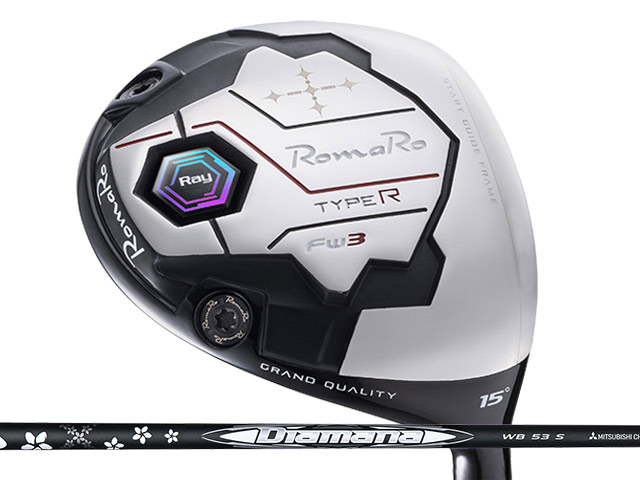 RomaRo (ロマロ) Ray TYPE R フェアウェイウッド Diamana WB矢がら