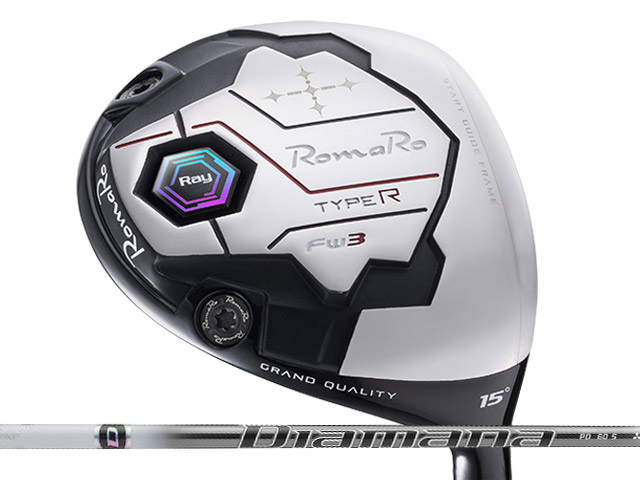 RomaRo (ロマロ) Ray TYPE R フェアウェイウッド Diamana PD矢がら