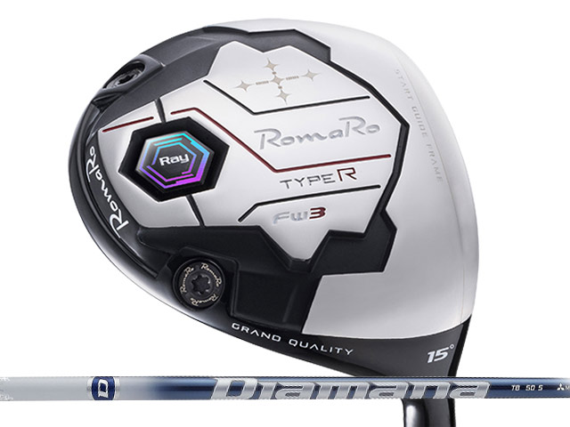 RomaRo (ロマロ) Ray TYPE R フェアウェイウッド Diamana 結核症矢がら