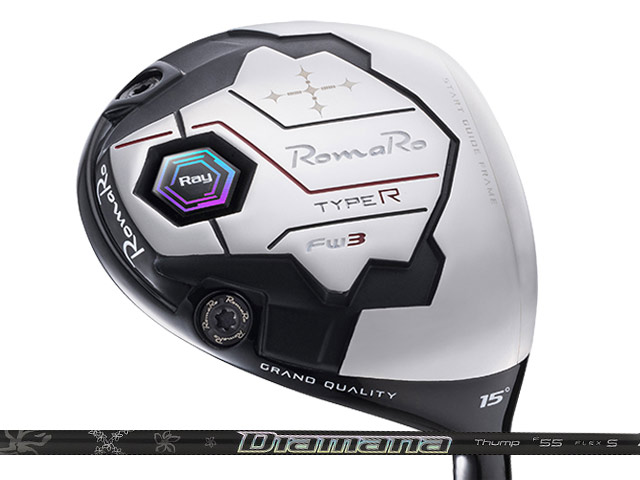 RomaRo (ロマロ) Ray TYPE R フェアウェイウッド Diamana Thump FW矢がら