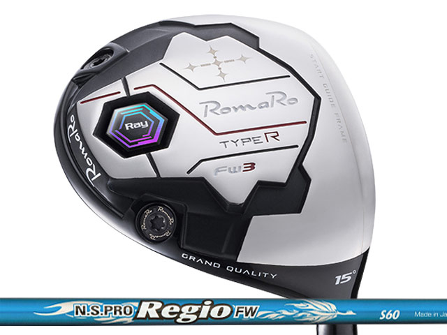 RomaRo (ロマロ) Ray TYPE R フェアウェイウッド Regio FW矢がら