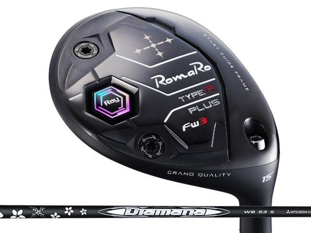 RomaRo (ロマロ) Ray TYPE R PLUS フェアウェイウッド　Diamana WBシャフト｜ゴルファーズ・ガレージ・サムライ