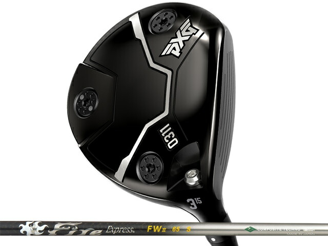 PXG (ピーエックスジー) 0311 BLACK OPS フェアウェイウッド Fire Express FW2シャフト