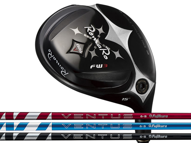 RomaRo (ロマロ) Ray V1 フェアウェイウッド　24 VENTUS RED/BLUE/BLACKシャフト｜ゴルファーズ・ガレージ・サムライ