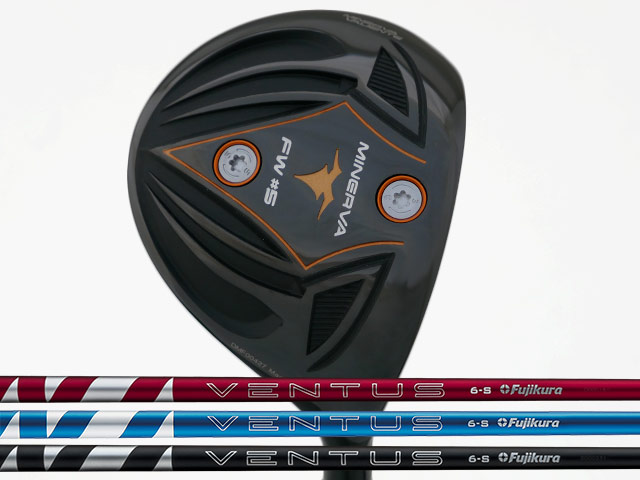 MINERVA VALIENTE フェアウェイウッド　24 VENTUS RED/BLUE/BLACKシャフト